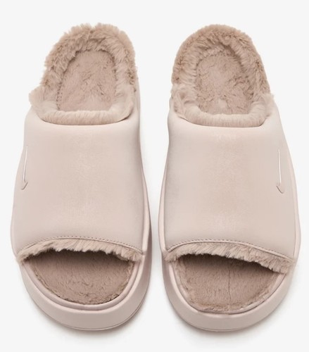כפכפי נייק Nike Calm Elevation Fur slides | נשים