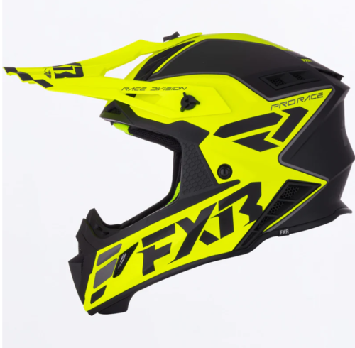 קסדה לאופנוע  FXR RACING HELIUM RACE 2026 צהוב\שחור 22.06