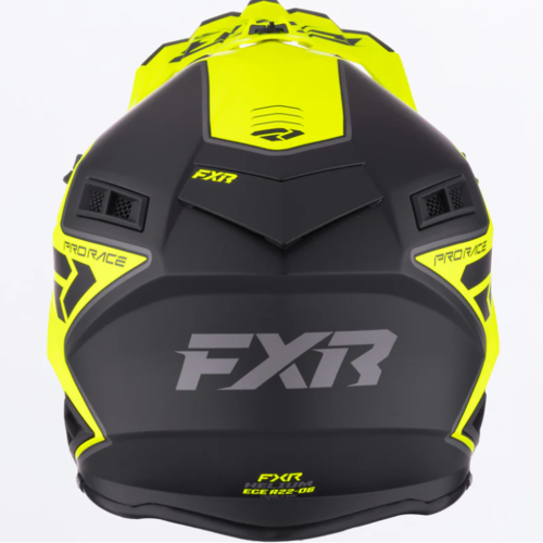 קסדה לאופנוע  FXR RACING HELIUM RACE 2026 צהוב\שחור 22.06