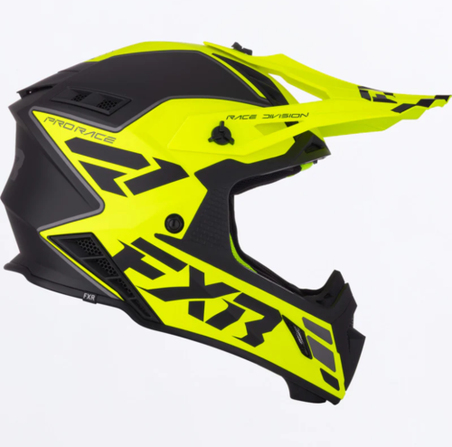 קסדה לאופנוע  FXR RACING HELIUM RACE 2026 צהוב\שחור 22.06