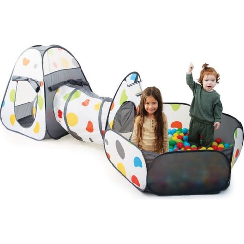 אוהל משחק 3ב-1 +50 כדורים 