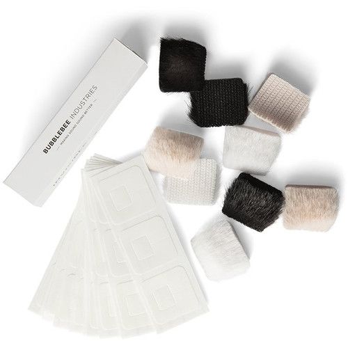 סט כיסויים מגני רוח למיקרופוני דש Bubblebee Invisible Lav Fur Covers