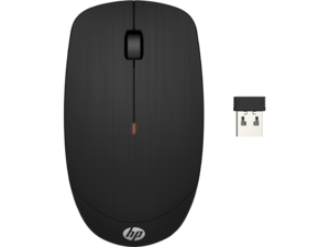  עכבר HP אופטי אלחוטי גדול - דונגל ננו X200 שחור 6VY95AA 