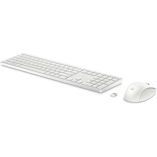  סט מקלדת ועכבר HP 650 WLS KB/MSE Combo WHT 4R016AA 