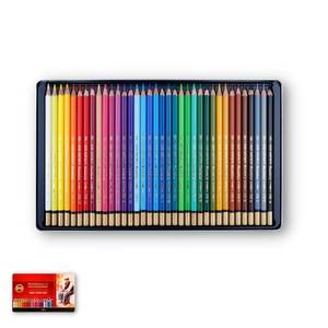 סט 36 עפרונות צבעוניים אקוורל KOH-I-NOOR