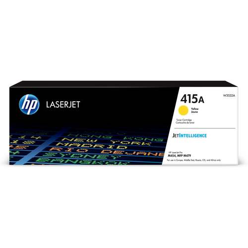  טונר 415A HP צהוב W2032A M454 