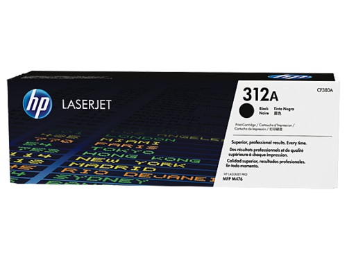 טונר HP שחור 312A לליזר CF380A M476 