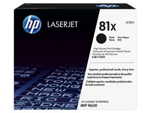  טונר לליזר HP M630 מקורי CF281X 