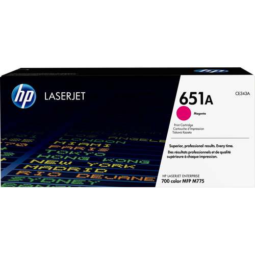  טונר HP 651 מגנטה CE343A M775 