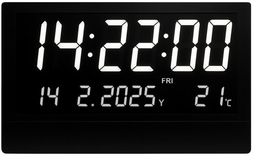 שעון קיר דיגיטלי חשמלי ‎36×15×2.8‎ ס