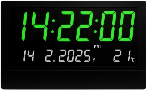 שעון קיר דיגיטלי חשמלי ‎36×15×2.8‎ ס