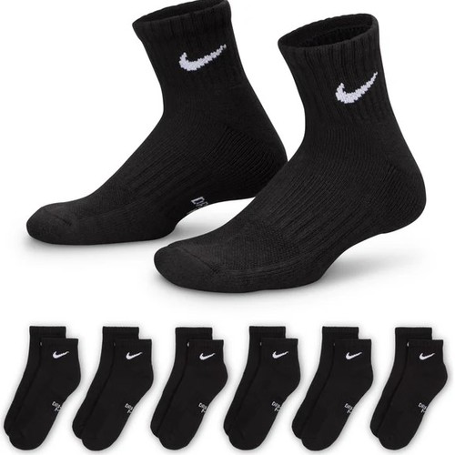 שישיית גרבי נייק Nike Cushioned Ankle Socks | נוער