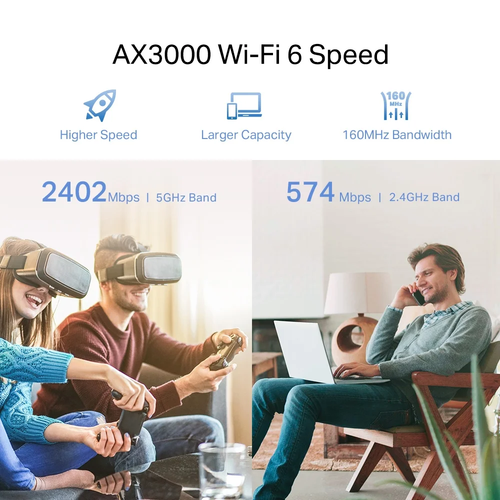 אקסס פוינט ‏TP-LINK RE705X AX3000 WI-FI 6‎