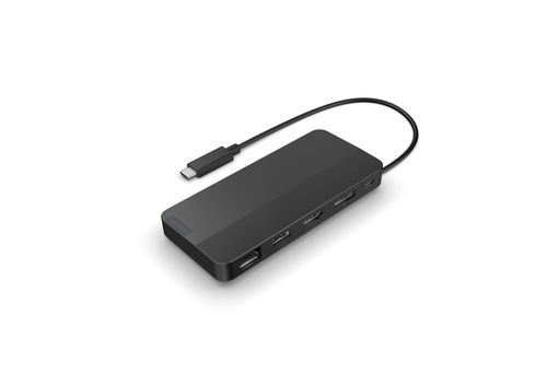תחנת עגינה - Lenovo USB-C Dual Display Travel Dock