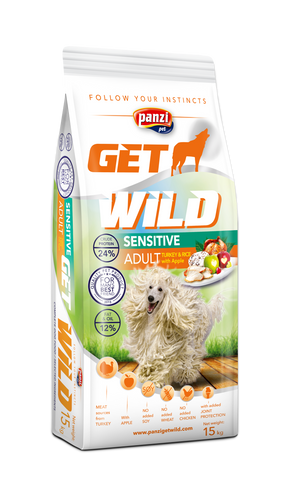 גט ווילד Get Wild בוגר סנסטייב הודו 15 ק&quot;ג