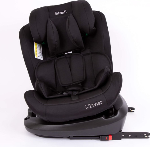 כיסא בטיחות מסתובב i-Twist שחור INFANTI