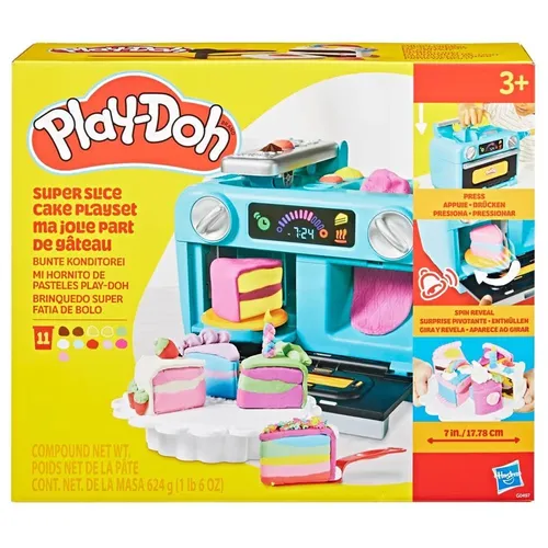 בצק פליידו חיתוך ועיצוב עוגות - Play-Doh