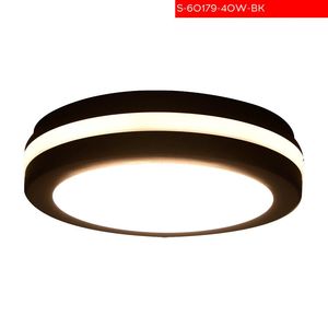 CCT 40W 30.ק צמוד מוגן מיים שחור
