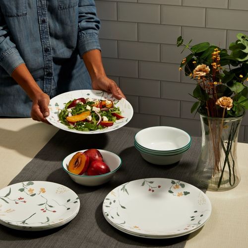 סט צלחות 12 חלקים, וויילדפלאור סקטר | Corning Ware Wildflower Scatter