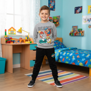סט פוטר בנים יחידת החילוץ אפור BUBU