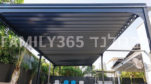 תכירו את פרגולת PERGULAND FAMILY 365 - פרגולה לרגעי משפחה מאושרים כל עונות השנה ( פרגולה חשמלית , פרגולה נאספת , פרגולה נפתחת )