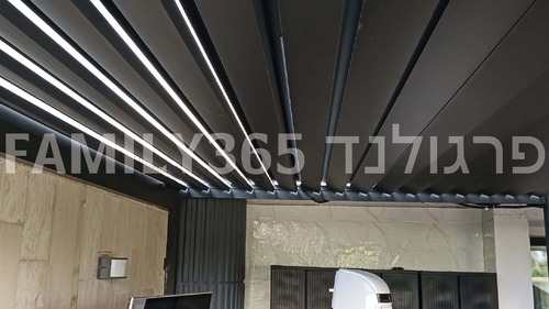 תכירו את פרגולת PERGULAND FAMILY 365 - פרגולה לרגעי משפחה מאושרים כל עונות השנה ( פרגולה חשמלית , פרגולה נאספת , פרגולה נפתחת )