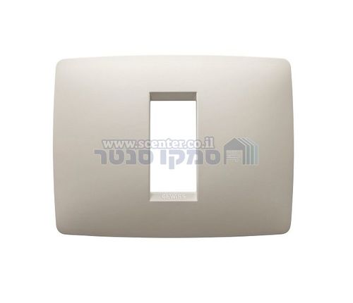מסגרת וואן 1 מודול ONE שנהב Gewiss Chorus