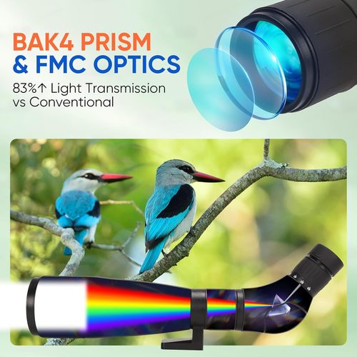 טלסקופ מקצועי לצפיה למרחקים  Spotting Scopes 20-60x60mm