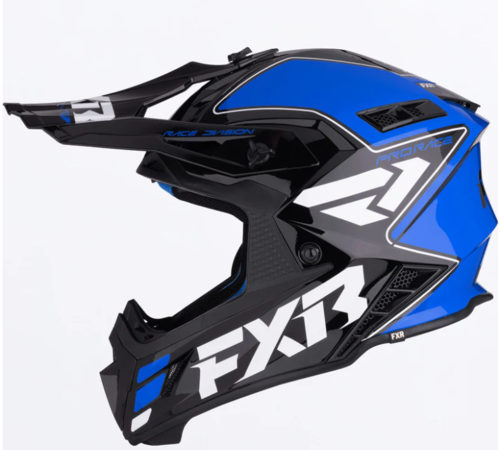 קסדה לאופנוע FXR RACING HELIUM RACE 2026 כחול\שחור 22.06