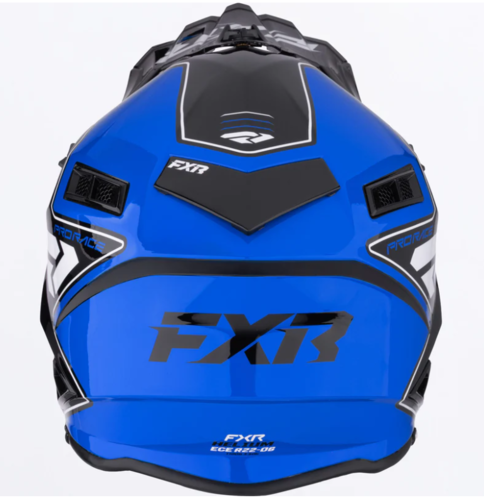 קסדה לאופנוע FXR RACING HELIUM RACE 2026 כחול\שחור 22.06