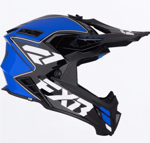 קסדה לאופנוע FXR RACING HELIUM RACE 2026 כחול\שחור 22.06