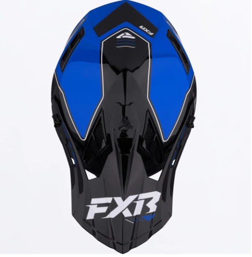 קסדה לאופנוע FXR RACING HELIUM RACE 2026 כחול\שחור 22.06