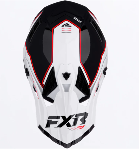 קסדה לאופנוע FXR RACING HELIUM RACE 2026 אדום\שחור 22.06