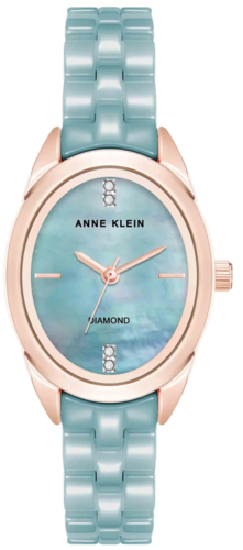 Anne Klein AK/5182AQRG קרמיקה שיבוץ יהלום לנשים