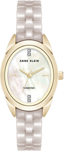 Anne Klein AK/5182TNGB קרמיקה שיבוץ יהלום לנשים