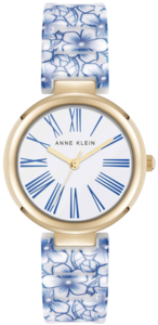 Anne Klein AK/5320GPBL קרמיקה לנשים עיצוב ייחודי