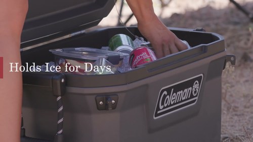 צידנית קשיחה קולמן 52 ליטר coleman 55 qt convoy cooler 55QT