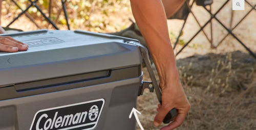 צידנית קשיחה קולמן 52 ליטר coleman 55 qt convoy cooler 55QT
