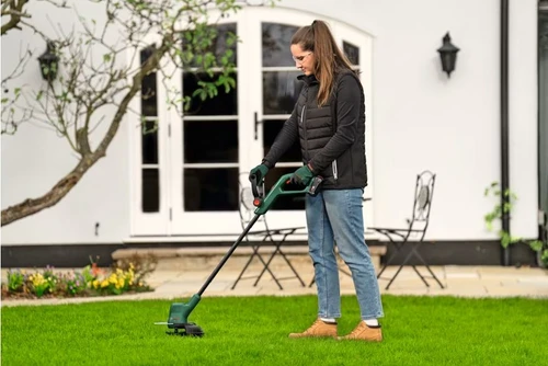 חרמש נטען + סוללה + מטען Bosch EasyGrassCut 18V-230 Durablade 18V 2Ah עם סכין / להב - 08C1.N