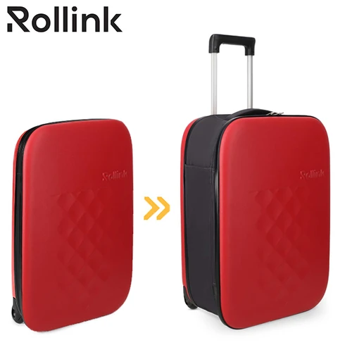 המזוודה הדקה בעולם Rollink דגם FLEX VEGA 21 - אדום