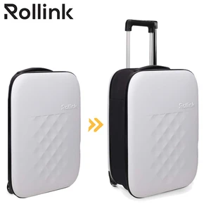 המזוודה הדקה בעולם Rollink דגם FLEX VEGA 21 - לבן