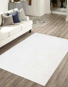 שטיח סלון מעוצב "VIBE" | דגם: 34 WHITE