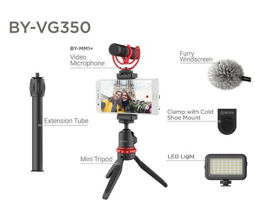וידאו קיט לבלוגר Boya BY-VG350