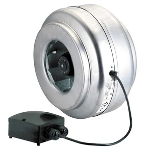 מפוח אין ליין צנטרפוגלי 4" מדגם S&P Vent 100L