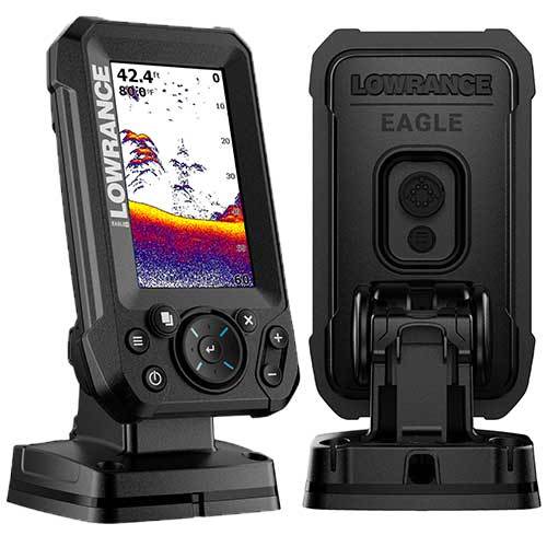  גלאי דגים לסירה מתנפחת ולקיאק LOWRANCE EAGLE 4X