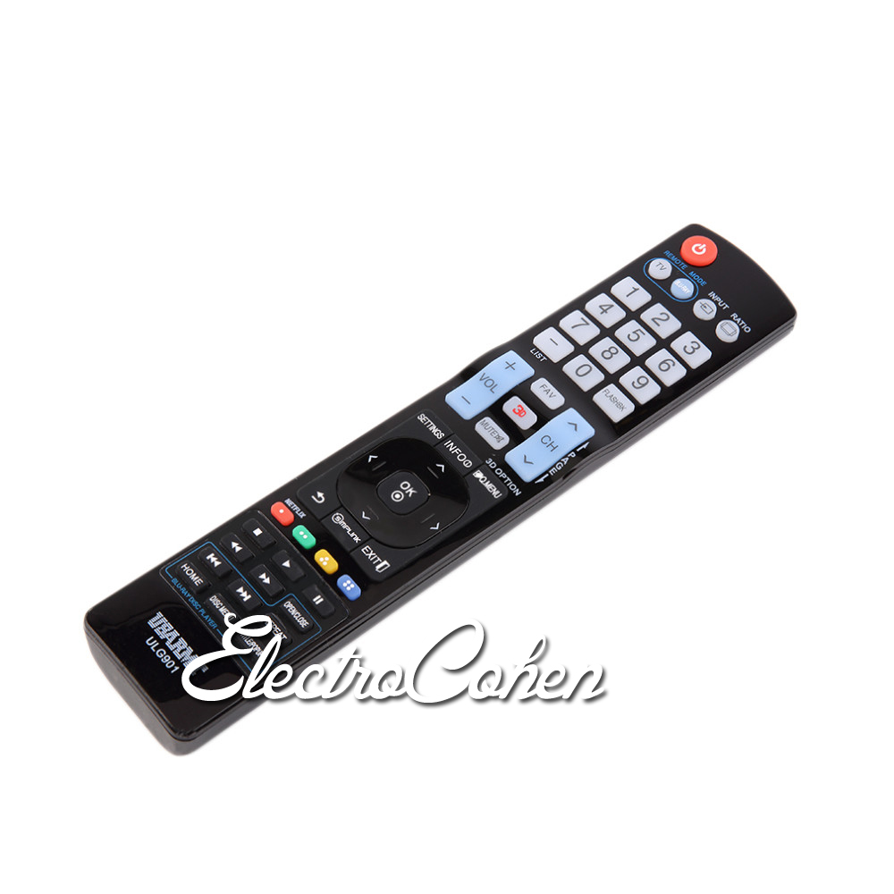 שלט תואם לטלויזיה חכמה פנסוניק PANASONIC LCD LED HDTV 3D Smart TV 