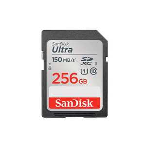 כרטיס זיכרון Ultra UHS I מבית Sandisk דגם SDSDUNC-256G-GN6IN בנפח 256GB 