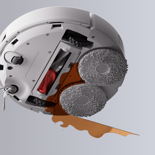 שואב אבק רובוטי ROBOROCK QREVO 5AE לבן