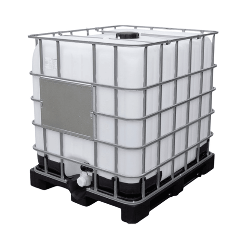 מיכל 1000 ליטר (קוביית IBC)- שטוף - 2 צול מיכל סולר 120*100*h115 - להשכרה