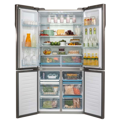 מקרר מקפיא תחתון 4 דלתות HAIER האייר HRF6200FW